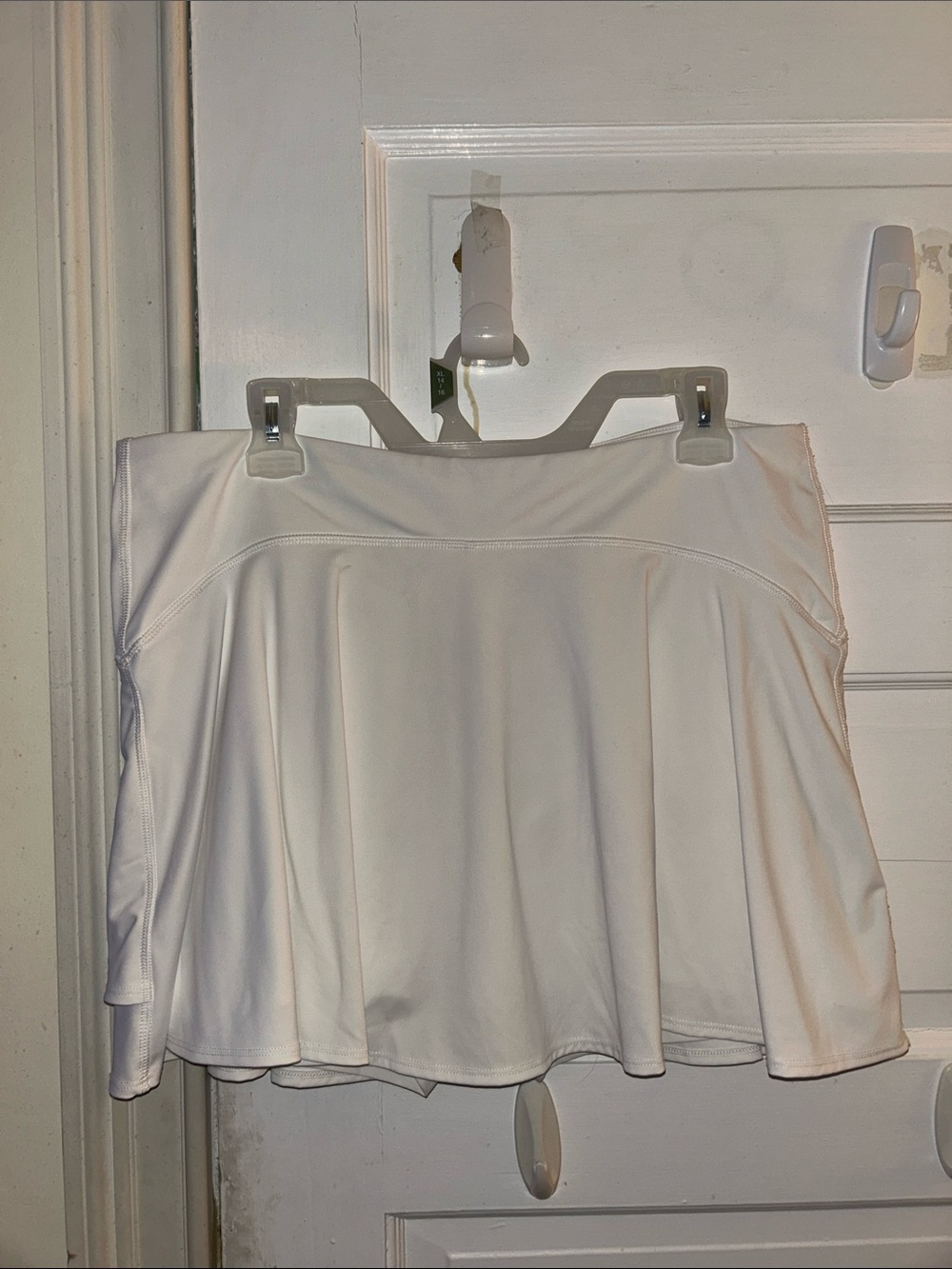 Old Navy White Flared Skirt
